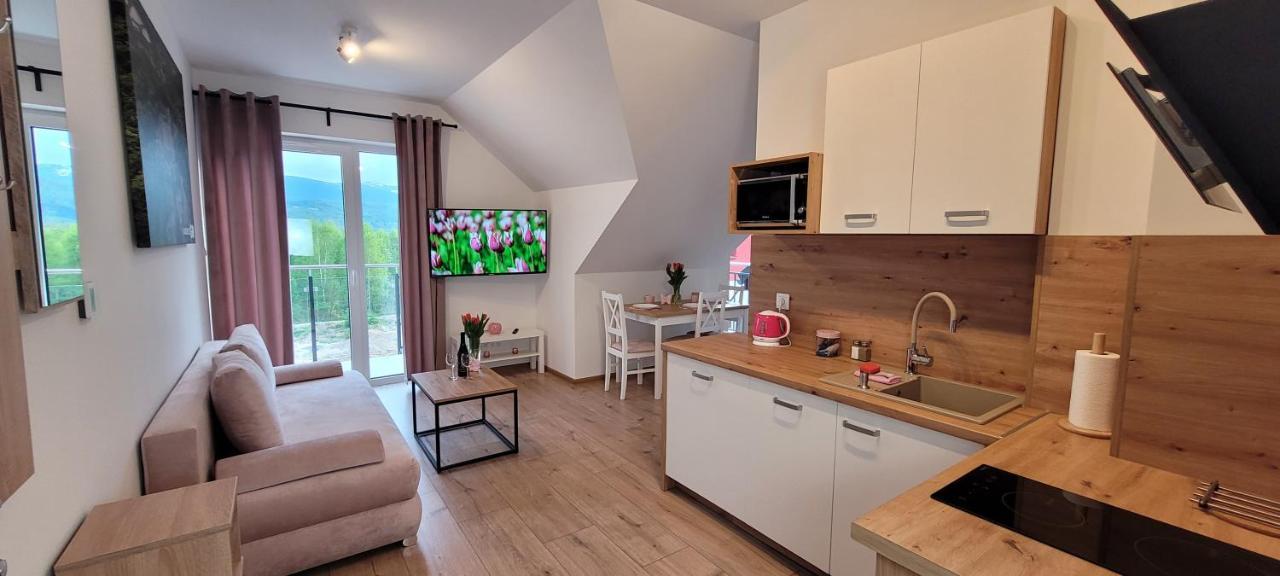 Kolorowe Cieplice - Apartamenty Z Widokiem Na Karkonosze 옐레니아구라 외부 사진